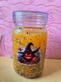 Halloween Glitter Mason 20oz
