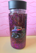 Monster Truck Glitter Kids 10oz