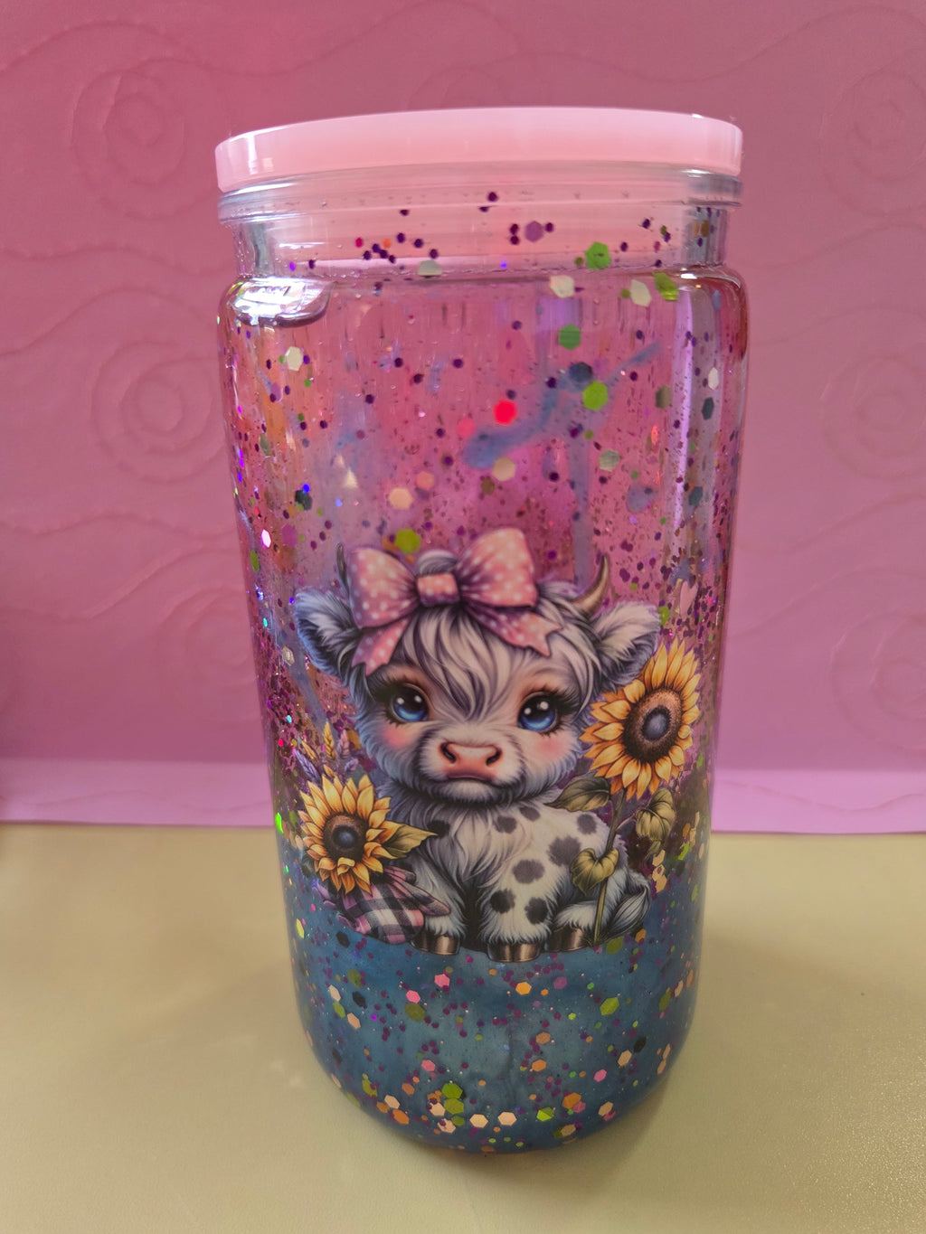Cute Cow Lava 16oz