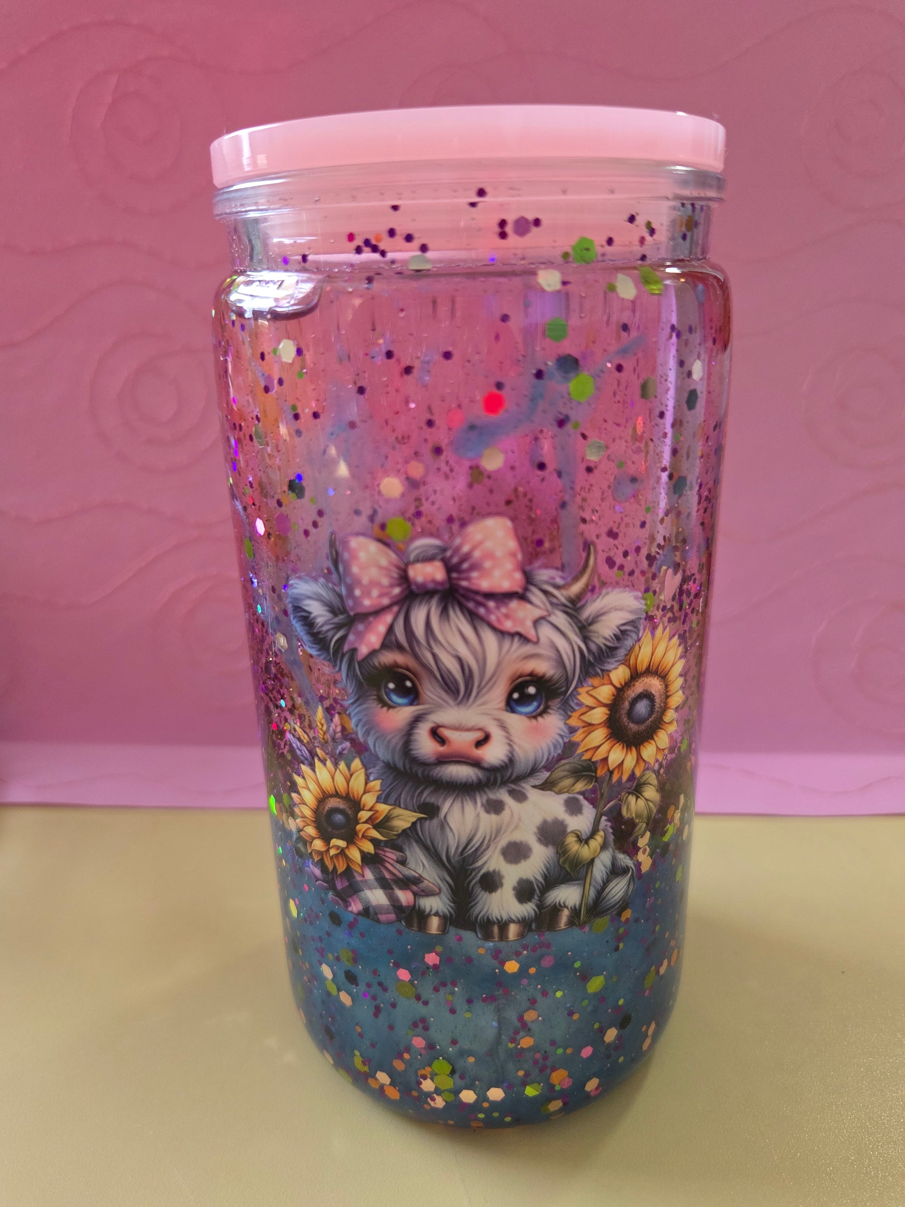Cute Cow Lava 16oz