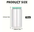 16oz Snowglobe (No Handle)